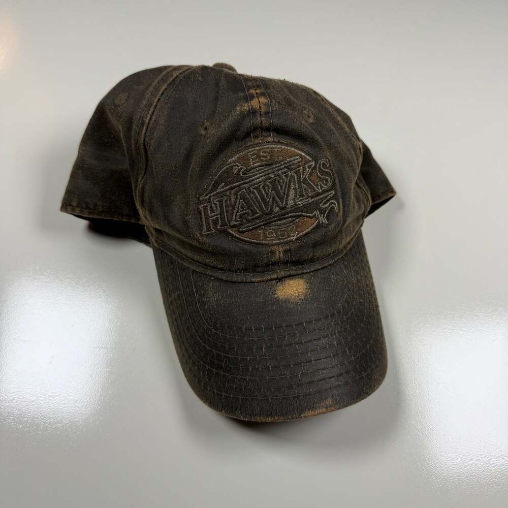 Outdoor Cap Hawks 1952 Distressed Waxed Cotton Baseball Hat